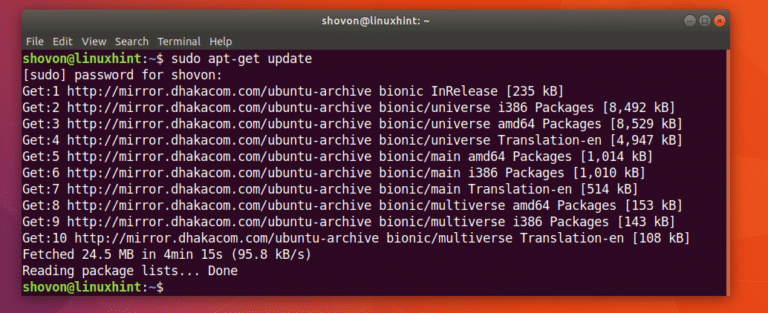 php curl install ubuntu