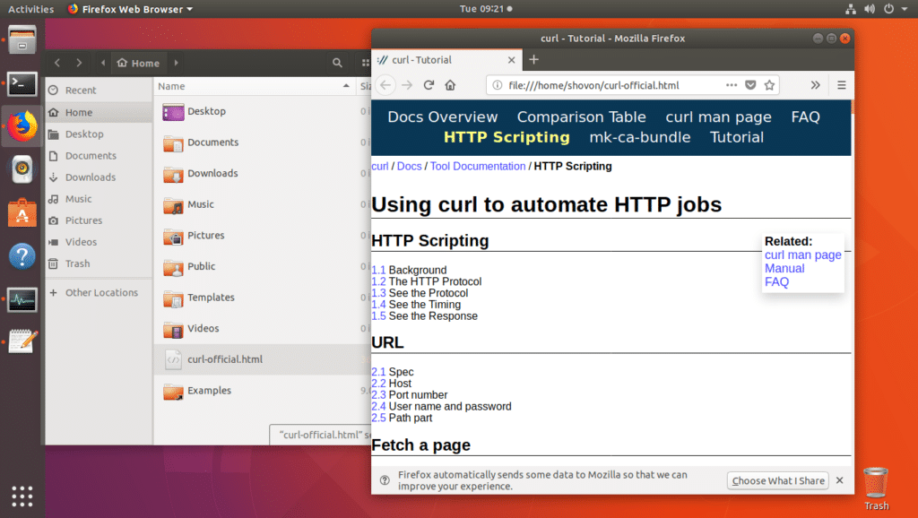 how to install curl on ubuntu 20.04
