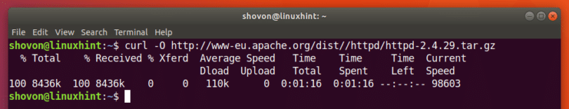 Install And Learn To Use Curl On Ubuntu 18 04