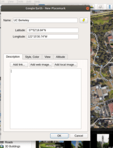 how to import a google earth image into gstarcad