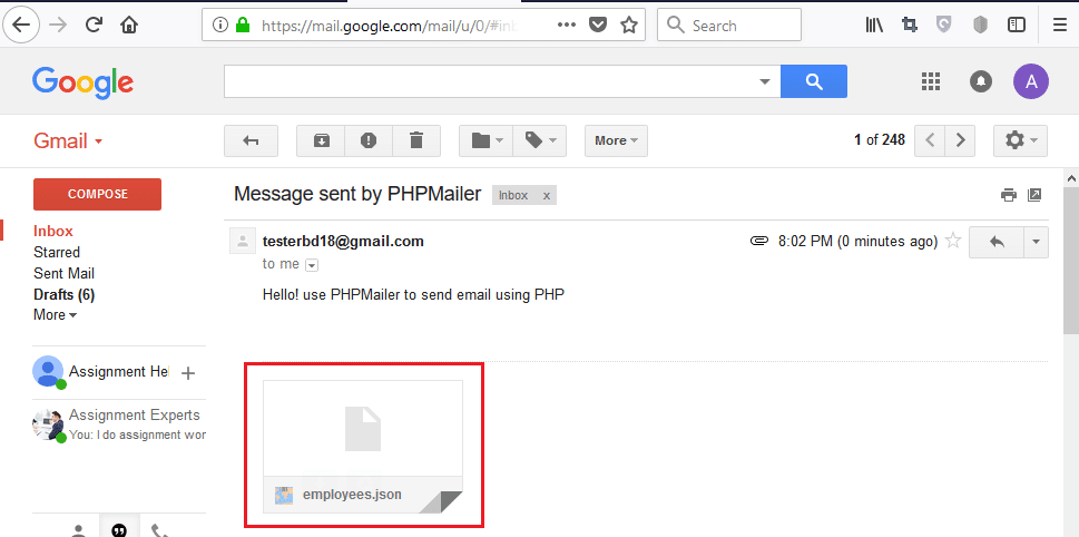 webmailer php