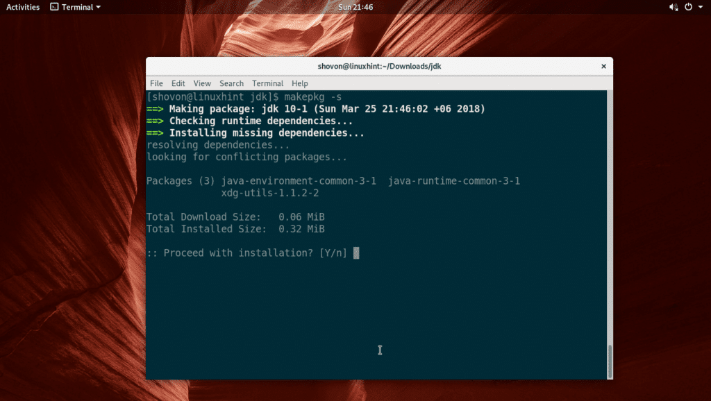 how to install rpm package on arch linux aur