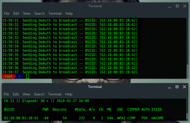 Airodump ng kali linux не видит wifi