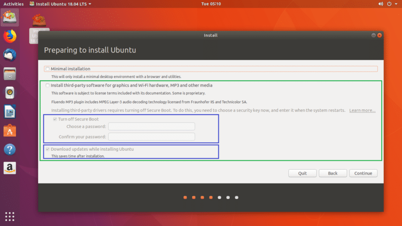 Ubuntu 18.04 LTS Minimal Install Guide