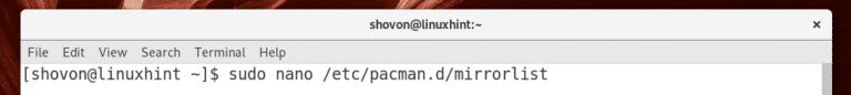 Internal mirrorlist no urls in mirrorlist