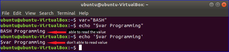 Linux Command Line Use Variables Posetke