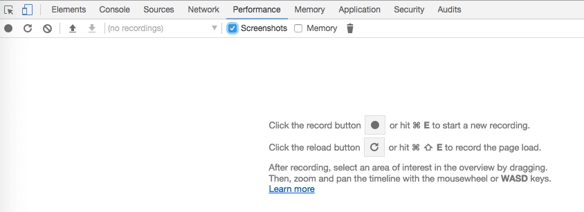 Start Performance tracking