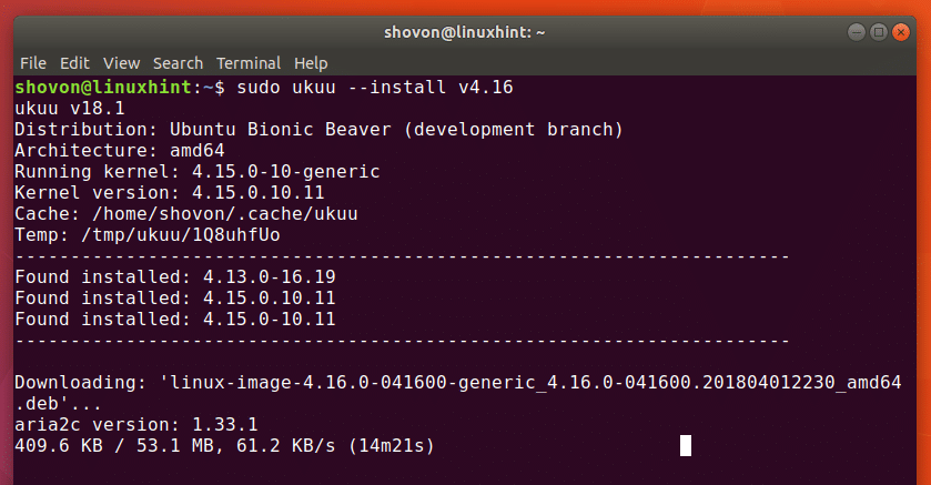 linux you need to load the kernel first