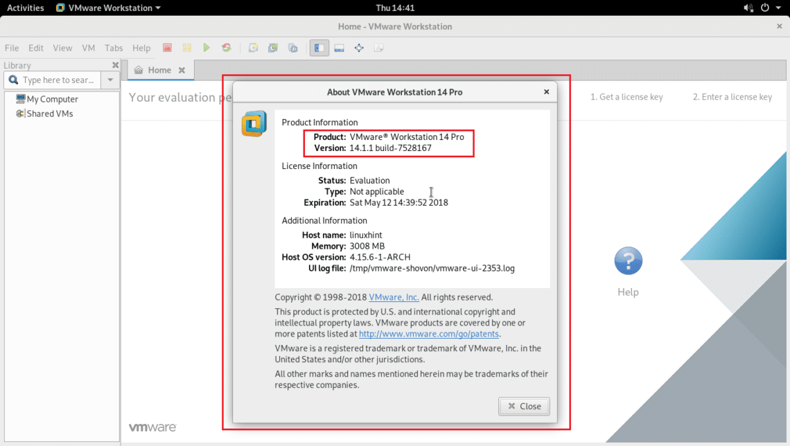 install vmware workstation 12 pro on linux
