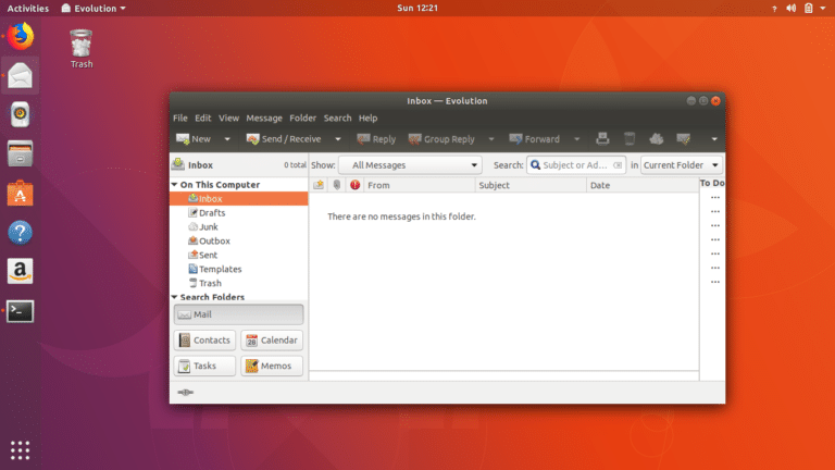 Evolution mail client linux настройка