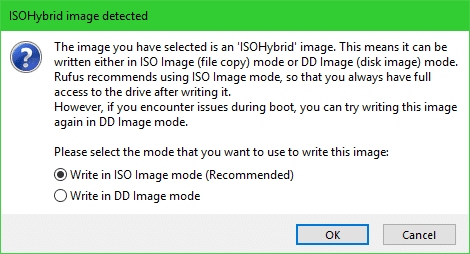 dd iso to usb