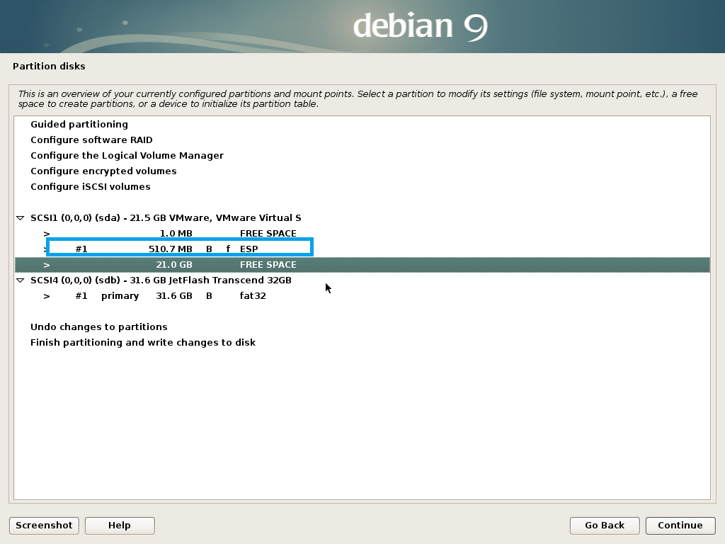 Узнать версию debian. Установка Debian на USB SSD. Capture System Partition White Screen Debian.