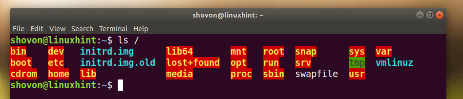 How To Change Colors On LS In Bash