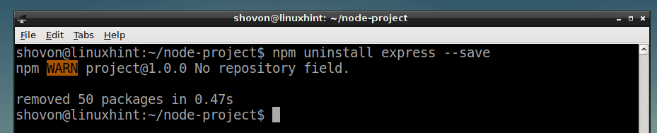 npm linux