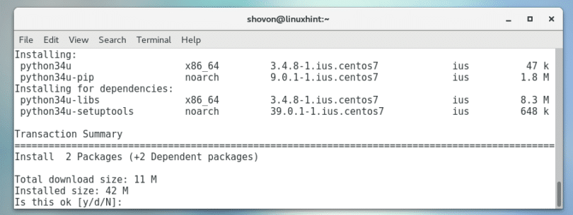 centos download python 2.7
