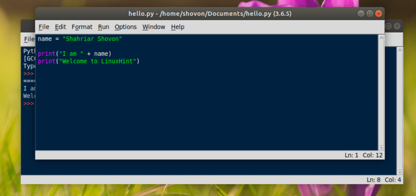 Install Python3 and IDLE on Ubuntu 18.04