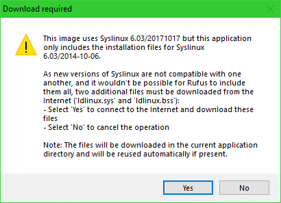 rufus download syslinux