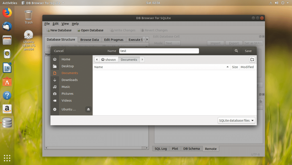 ubuntu sqlite browser