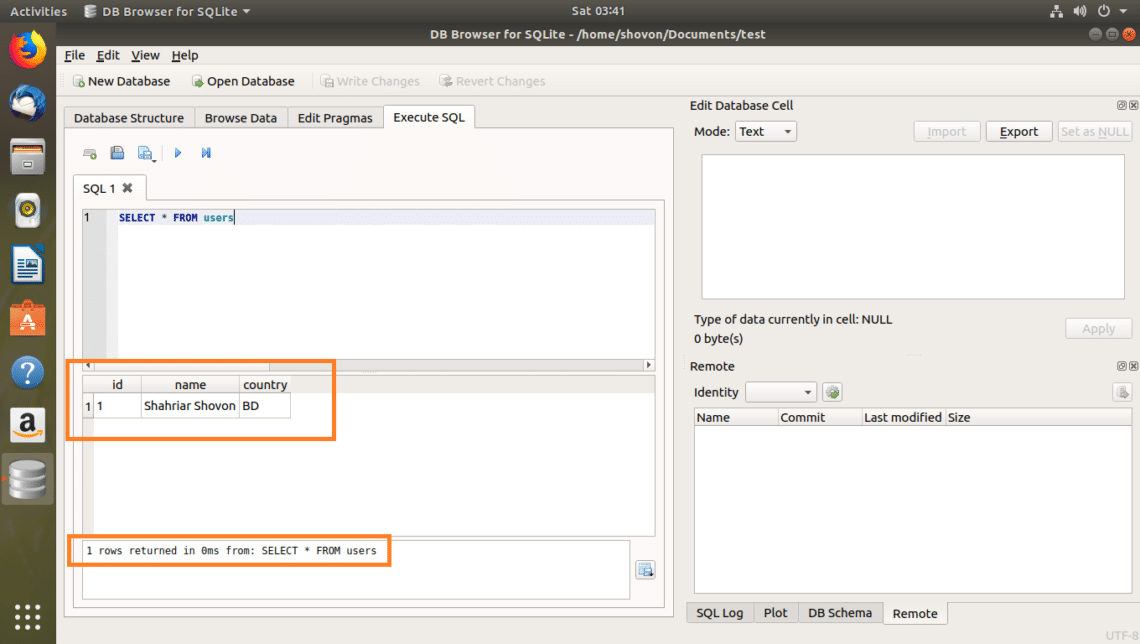 sqlite database editor