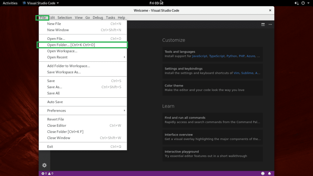 visual studio code arch visual studio code arch