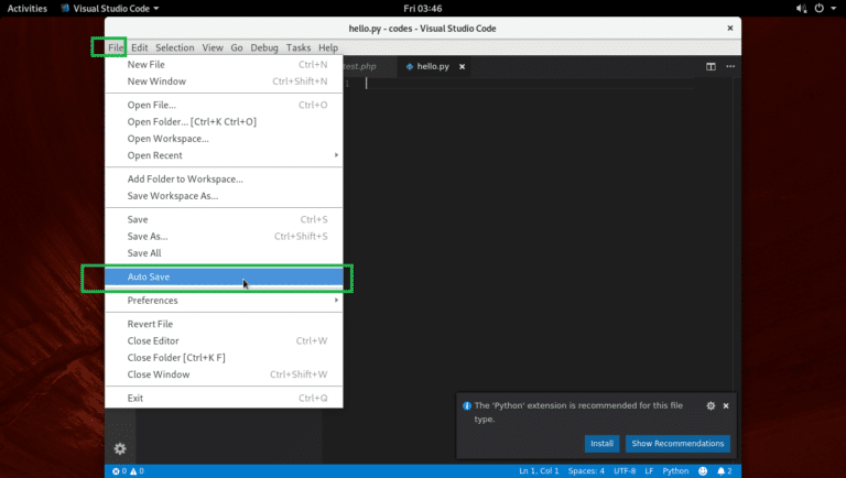 Install visual studio code arch linux