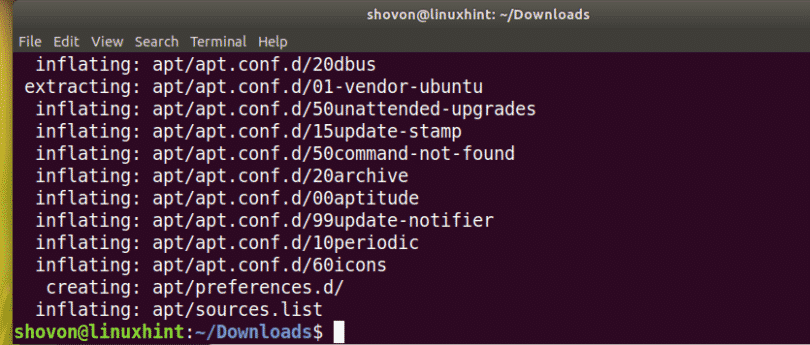 How To Zip A Folder In Linux