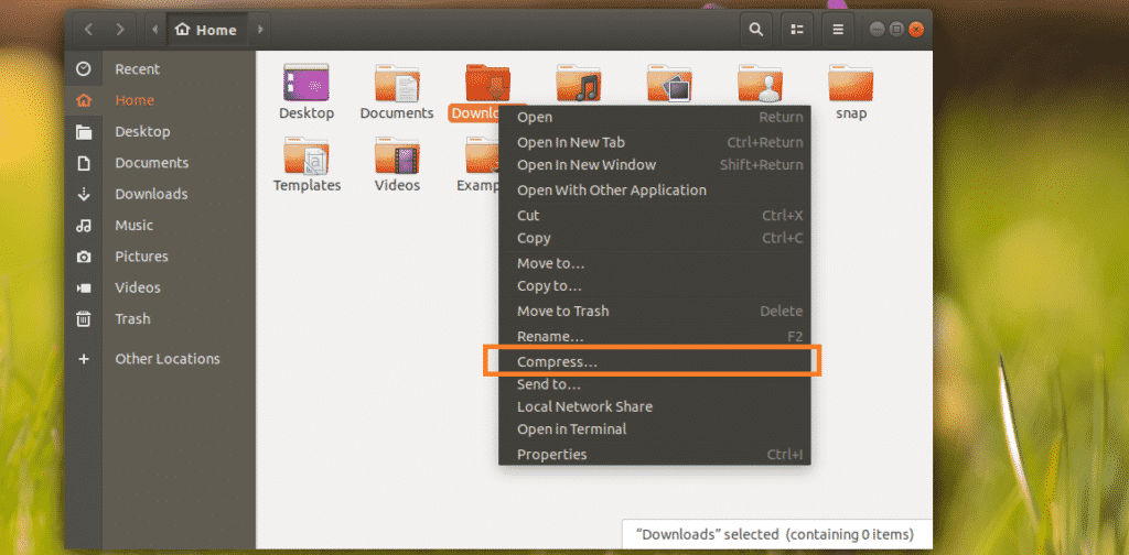 How to Zip a Folder in Linux