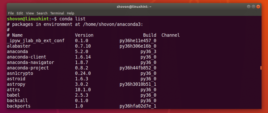 anaconda install new python version