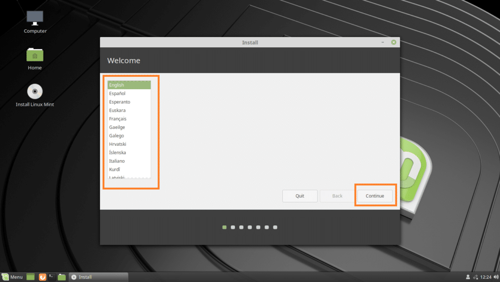 How to Install Linux Mint 19 from USB Drive