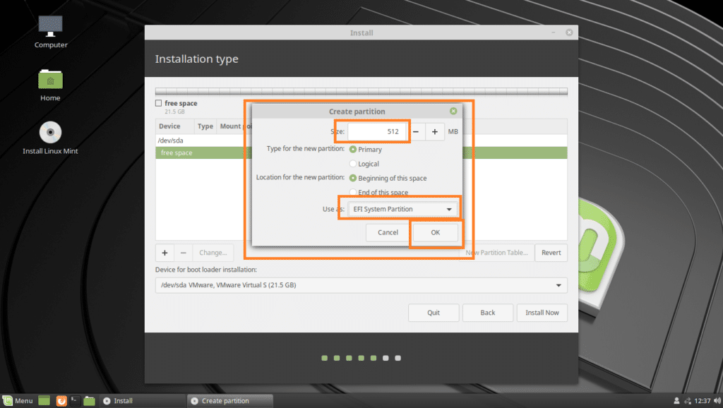 How to Install Linux Mint 19 from USB Drive
