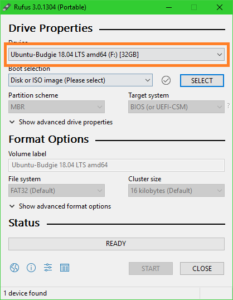 how to make a usb drive bootable linux mint