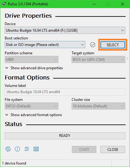 how to make a flash drive bootable linux mint