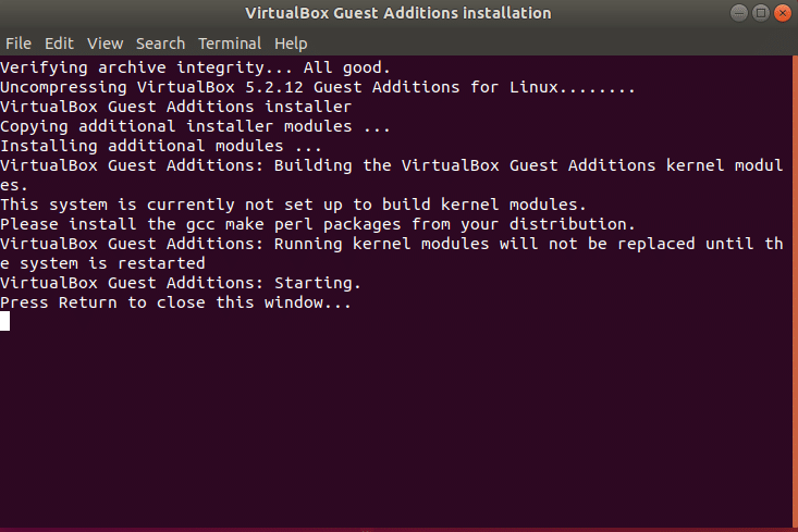 Virtualbox Shared Folders