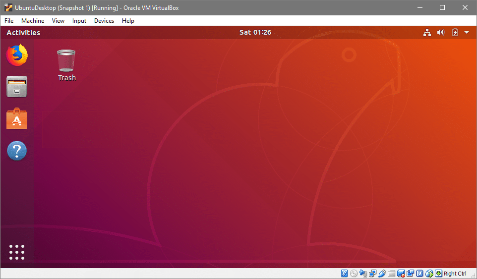 linux vm shared folder