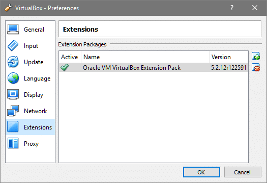 virtualbox extension pack linux