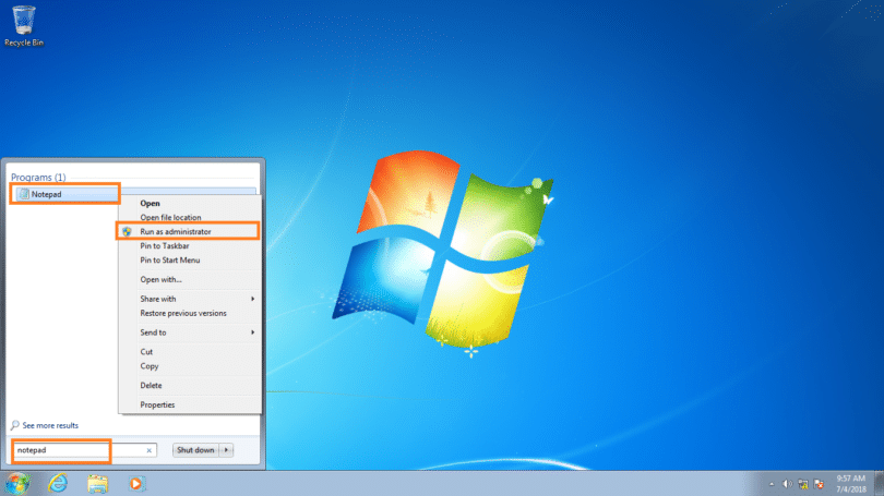 how to install notepad in centos 7