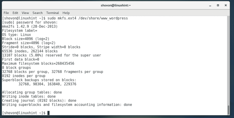 Centos lvm снапшот как полный бэкап