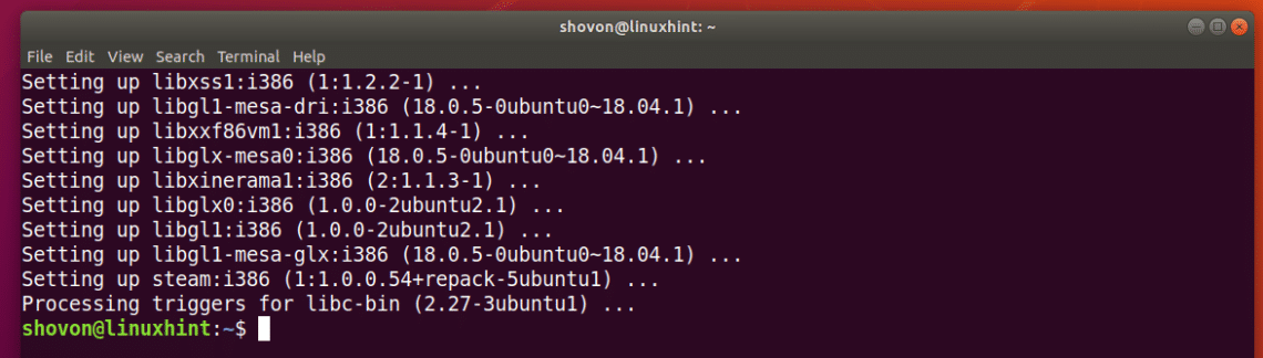 steam for ubuntu 20.04