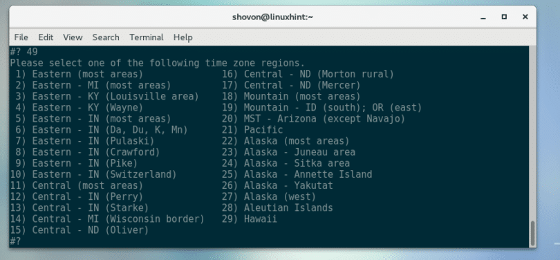 change timezone linux centos change timezone linux centos