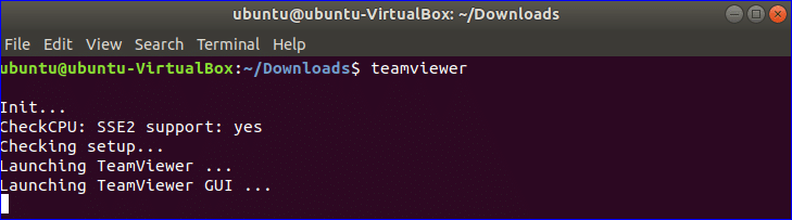 install teamviewer ubuntu terminal 16.04