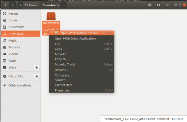 install teamviewer ubuntu 18.04