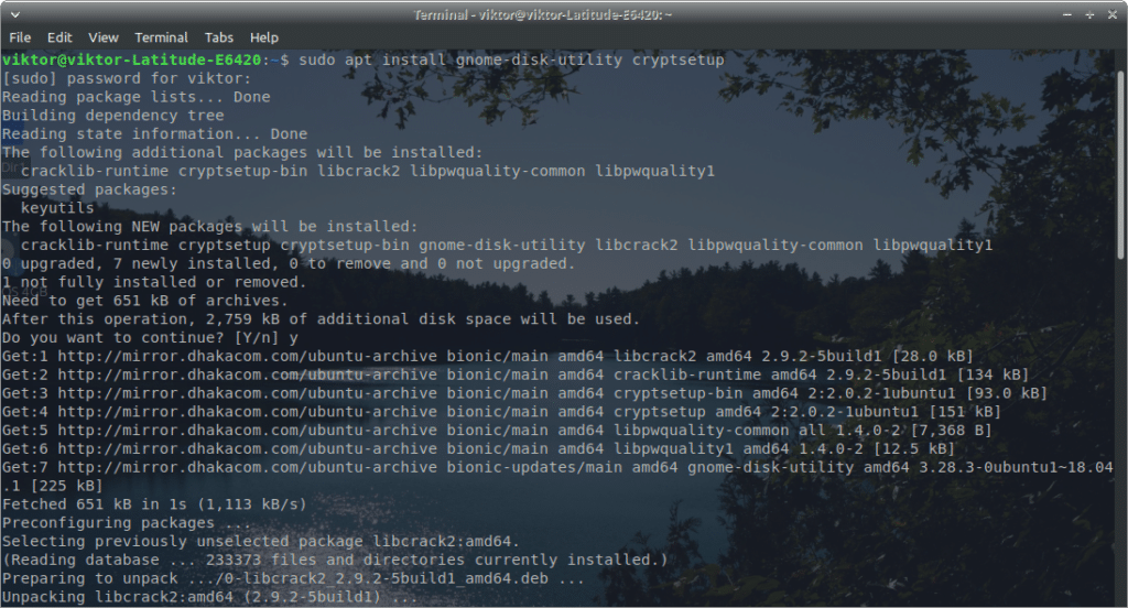 How to Encrypt a Drive on Ubuntu 18.04