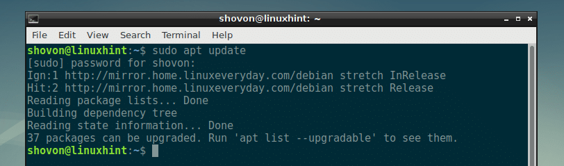 install git linux debian