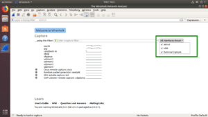 using wireshark ubuntu linux