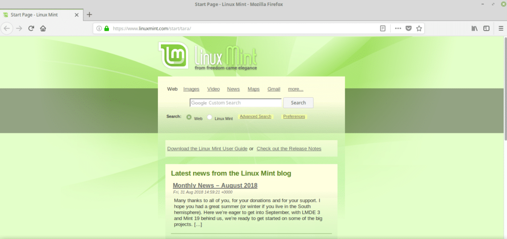 Оптимизация firefox linux mint