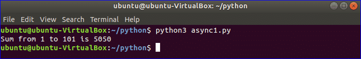 Как установить asyncio python linux