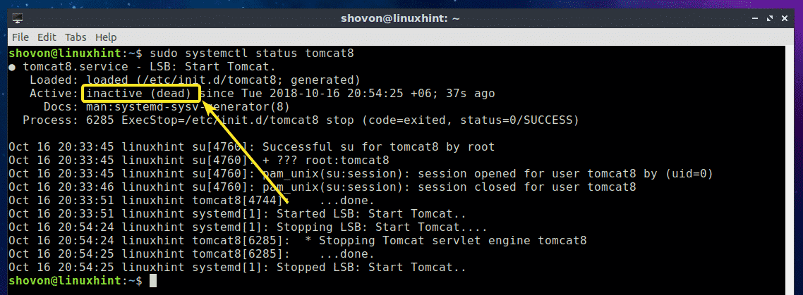 Как удалить tomcat ubuntu