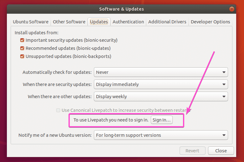 Запись ubuntu