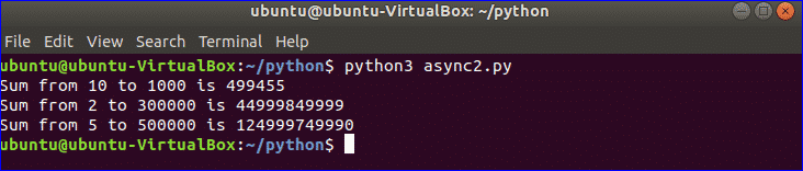 Как установить asyncio python linux