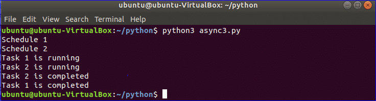 Как установить asyncio python linux